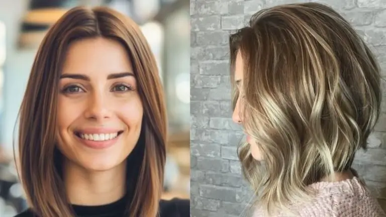 10 Lob Haircuts for Women