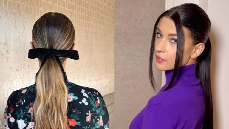 10 Slick Ponytail Hairstyle ideas