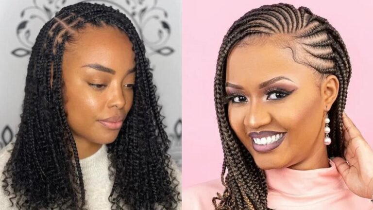 10 Small Box Braids Hairstyles