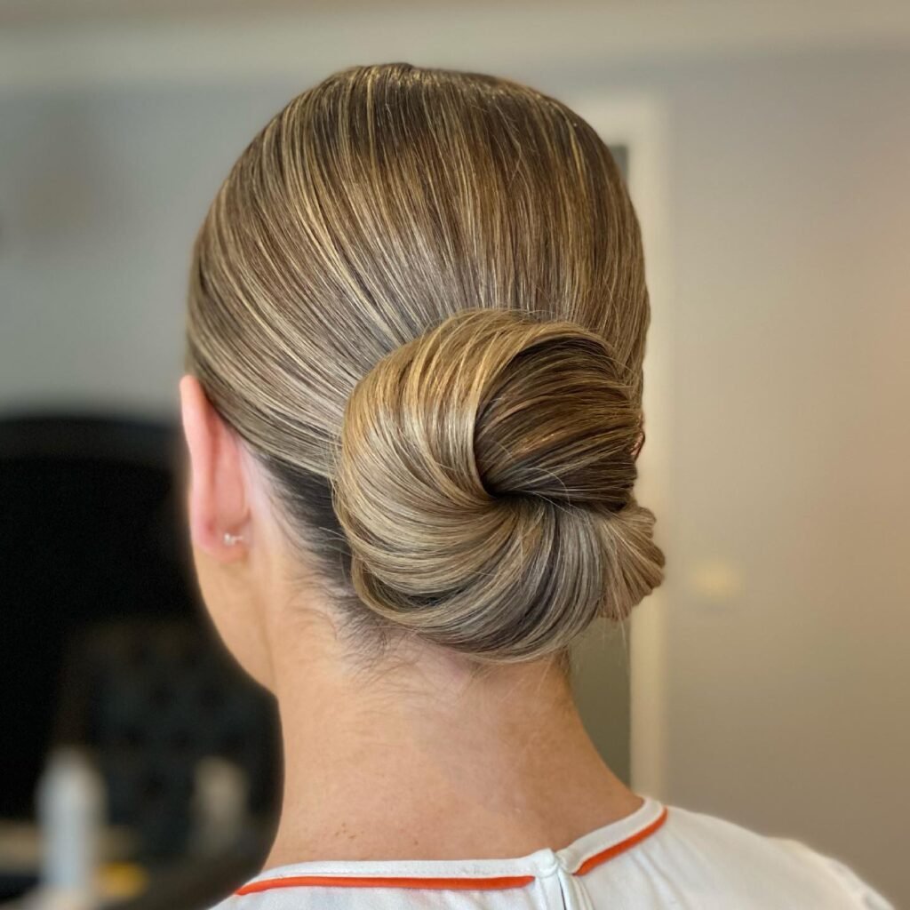 Classic Sleek Low Bun