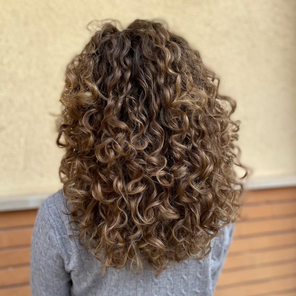 Curly Layered Cut