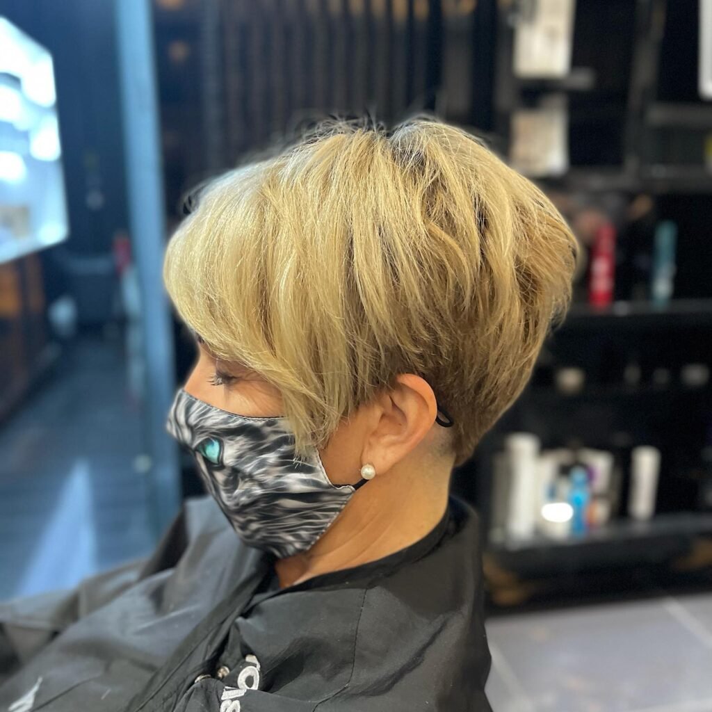 Layered Pixie Cut