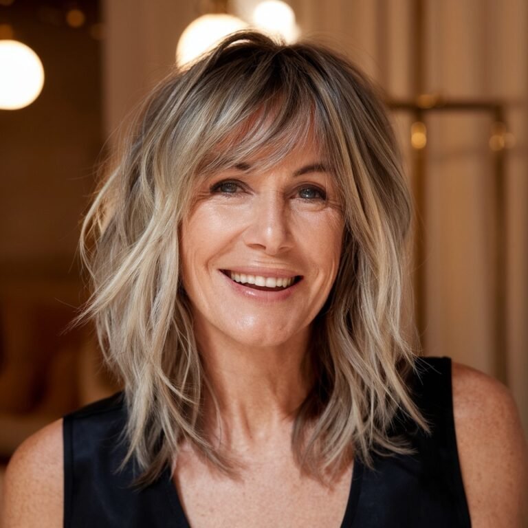 Shag Haircuts for Women Over 40