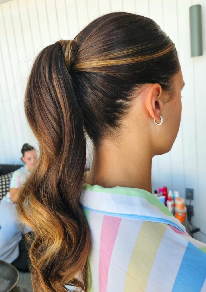 Sleek Ponytail