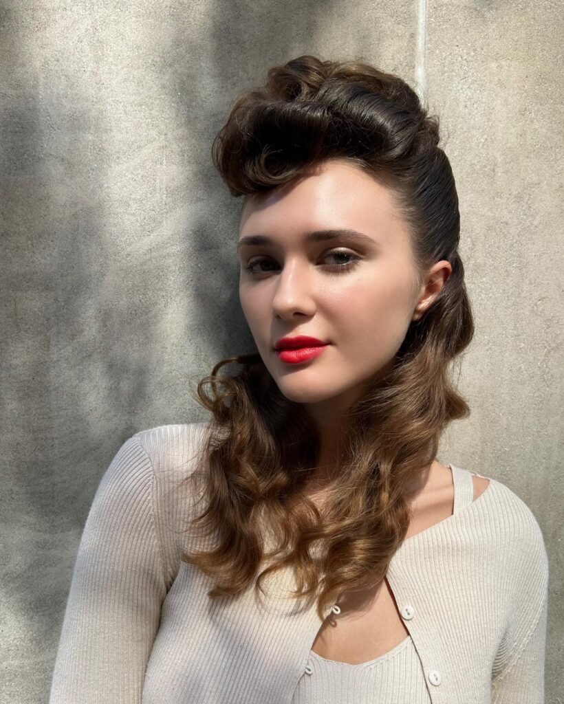 Pin Up Girl Haircut 