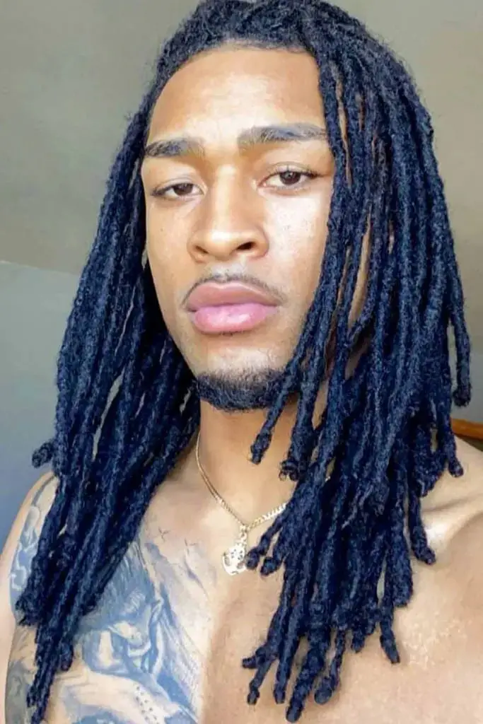 Free Flowing Black Dreadlocks