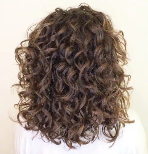 Gorgeous Medium Curly Bouncy Hairstyle