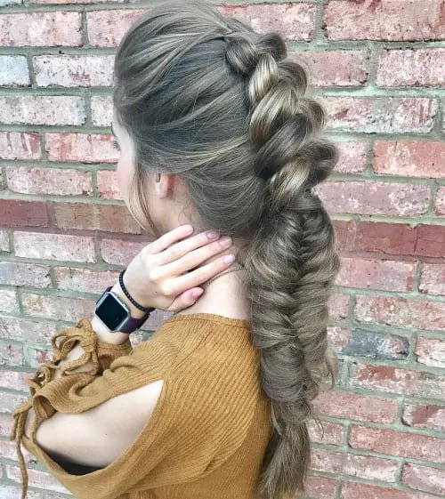  Voluminous Three-Strand Braid