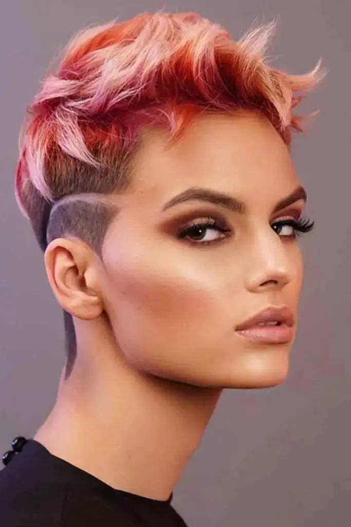 Fiery Pixie With Undercut