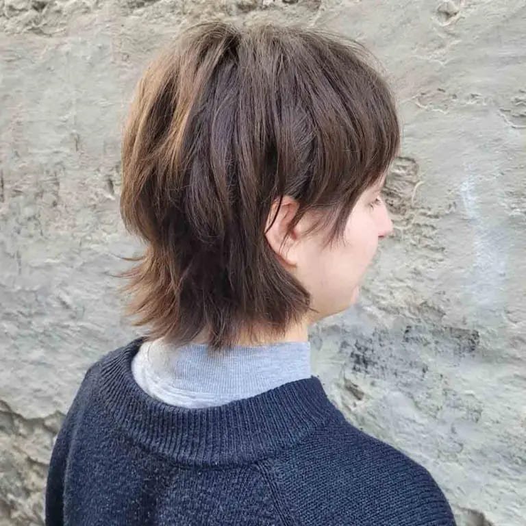  Short Pixie Wolf Cut
