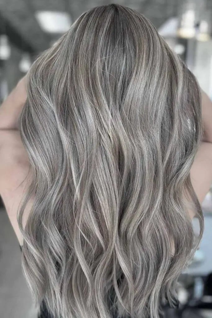 Silver Blonde Ombre