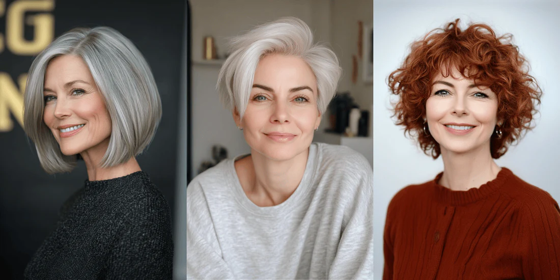 10 Chic Short Hairstyles for Women Over 50