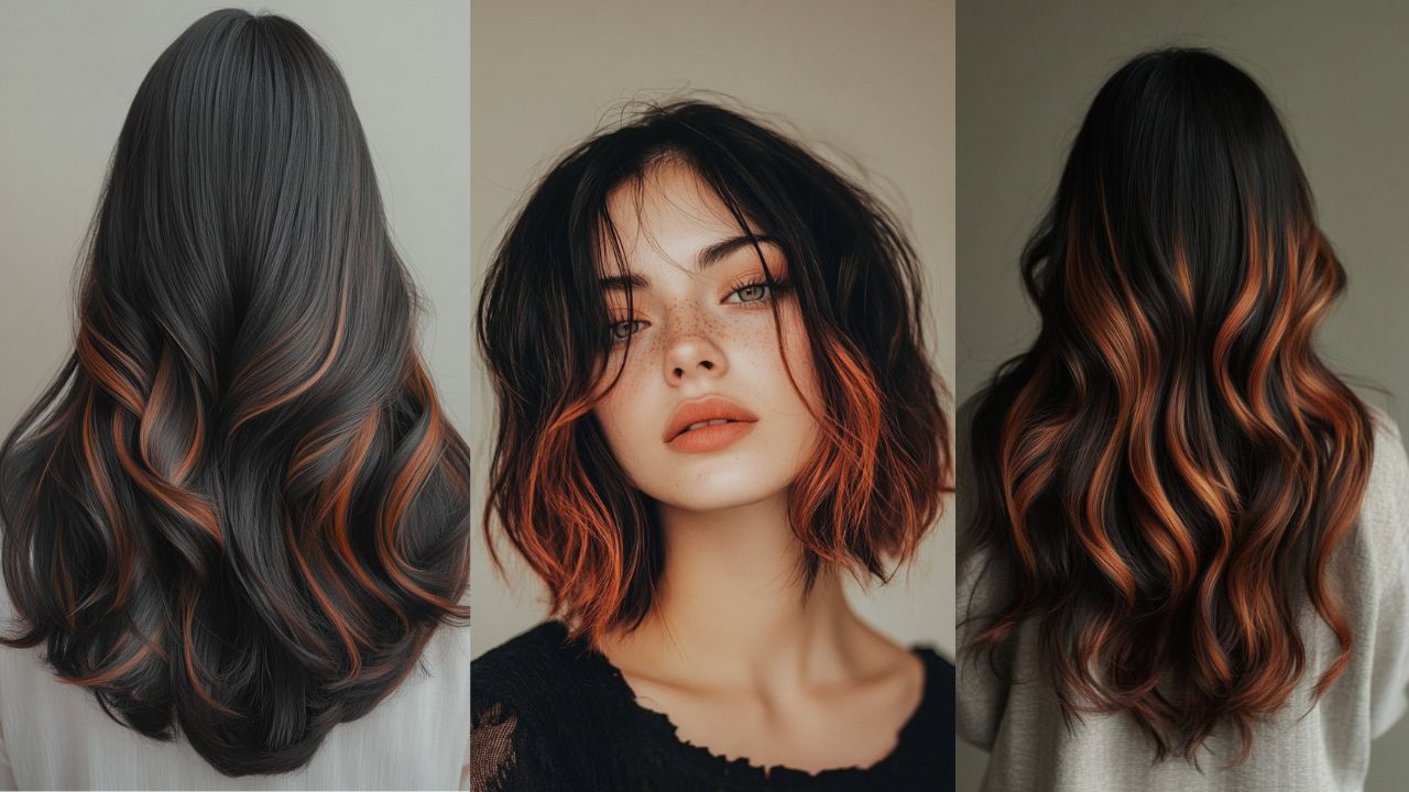 10 Inspiring Black Hair with Brown Highlights Ideas