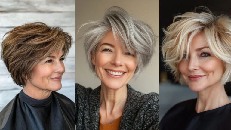 10 Stunning Short Wispy Haircuts for Older Women