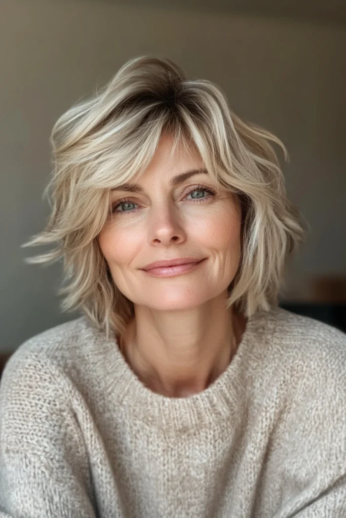 10 Short Hairstyles for Older Women with Thick Hair 11 Short Shag Cut
