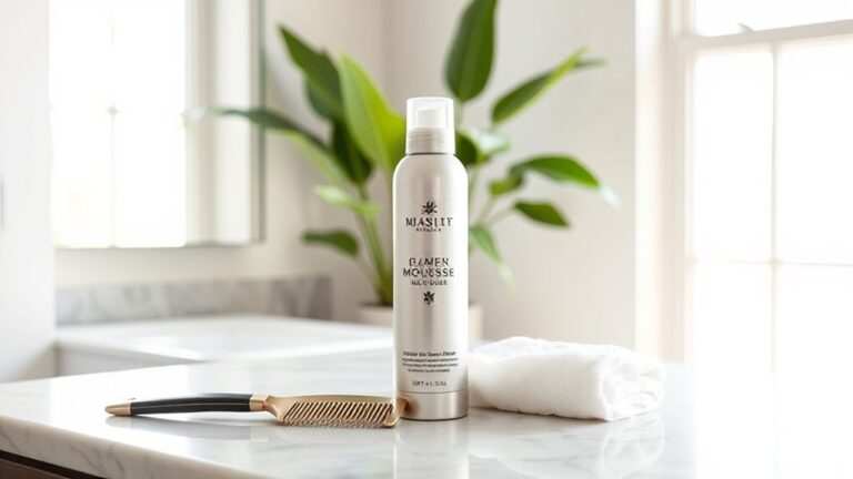 apply mousse for volume