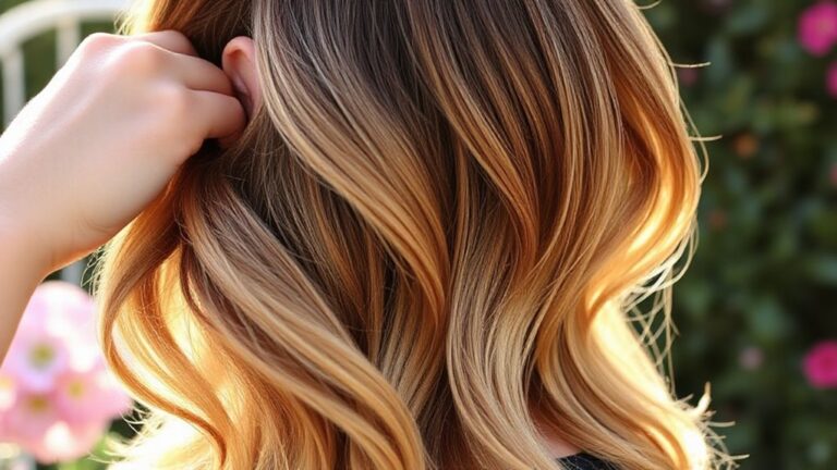 blend extensions with hair