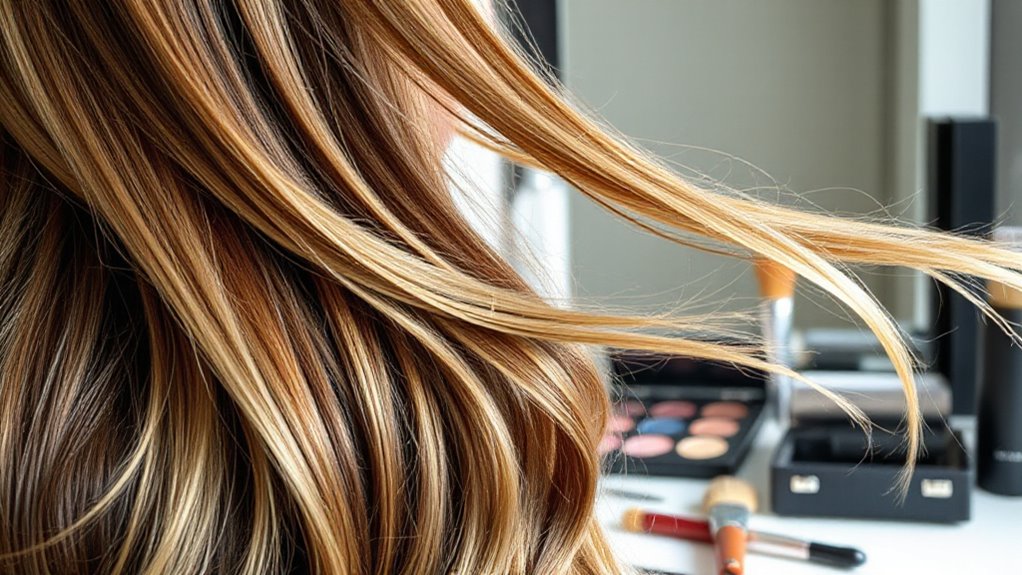 blonde to brunette transition tips