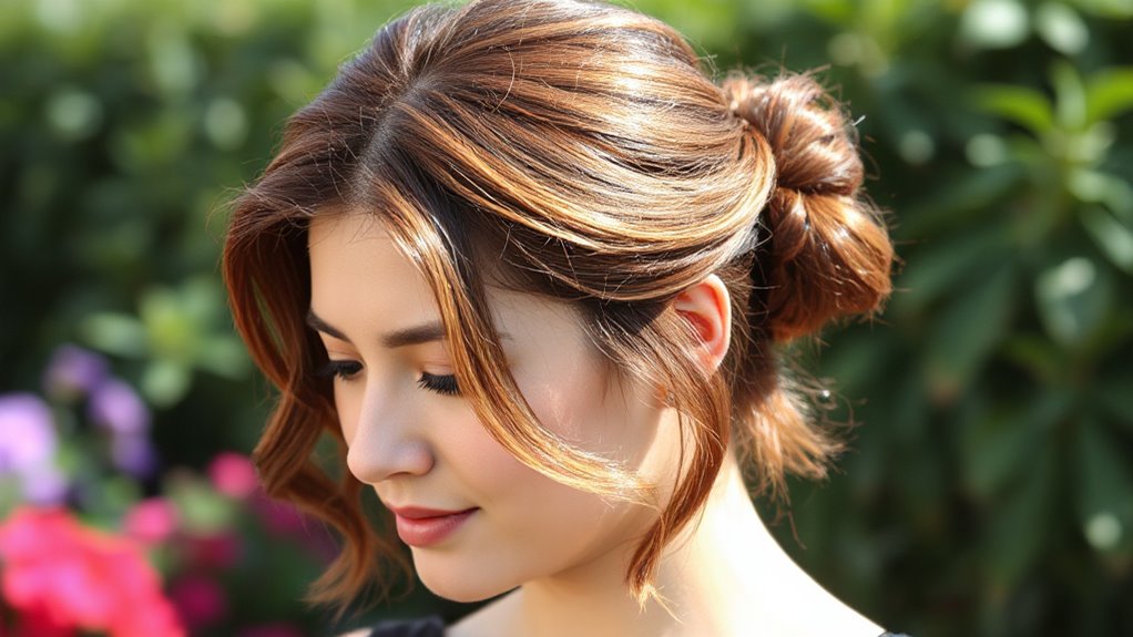 conceal bald spots stylishly