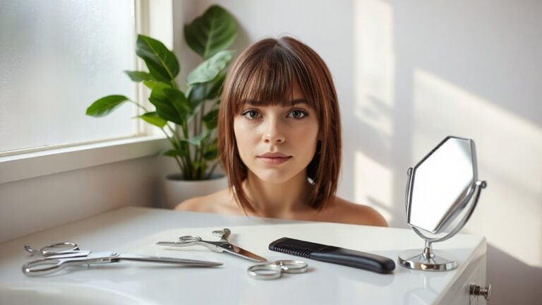 diy bangs cutting guide