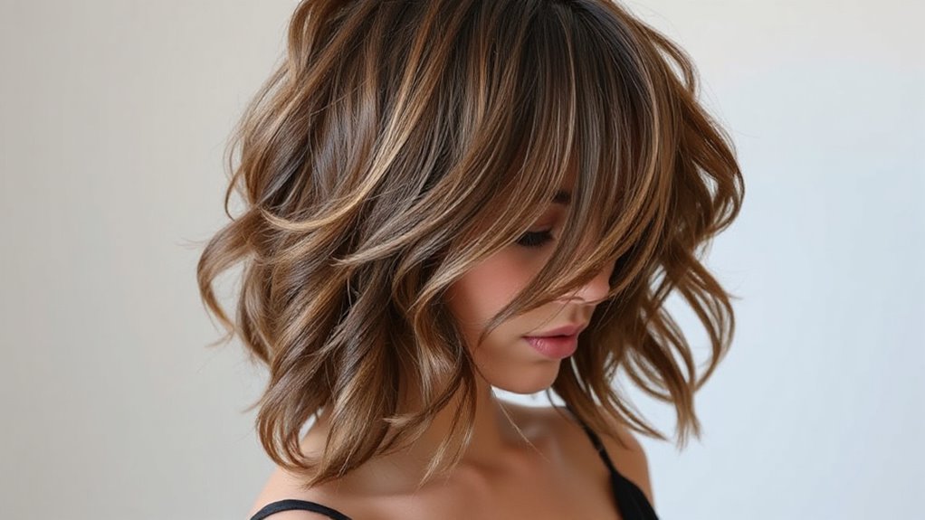 diy wolf cut styling