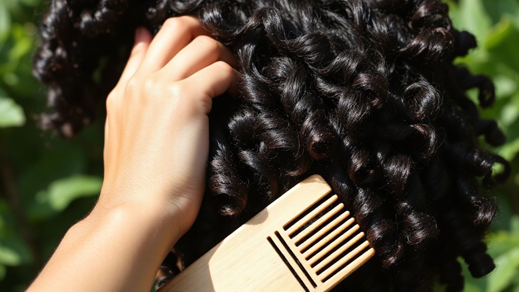 easily detangle natural hair