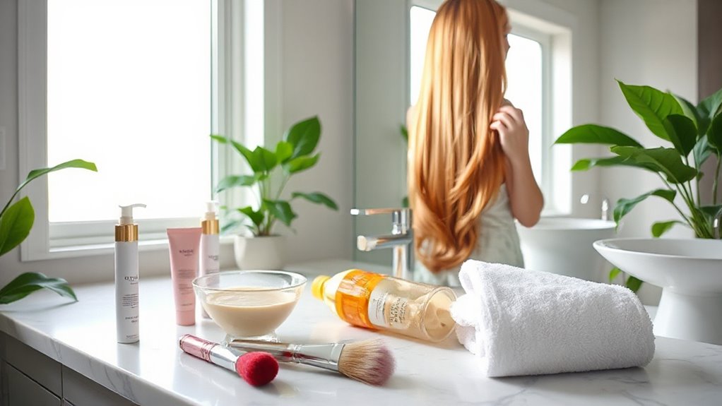 easy at home hair highlighting