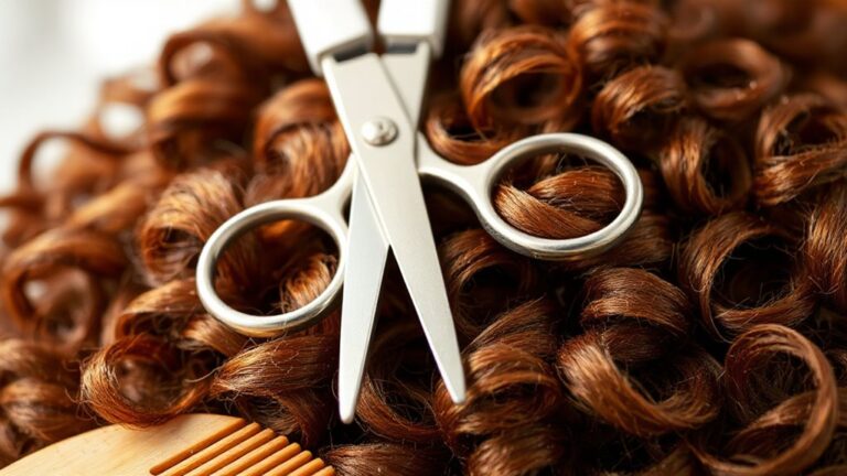 frizz free curly hair cutting