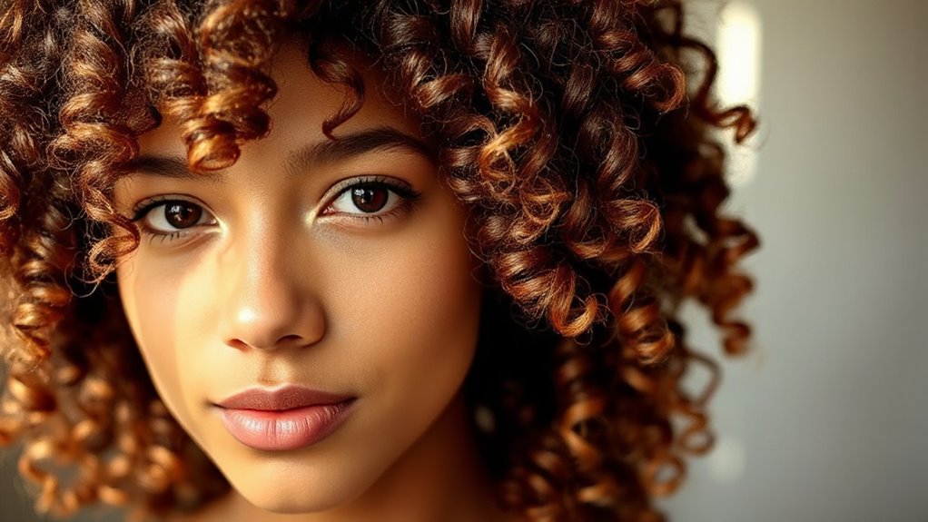 frizz free defined curls
