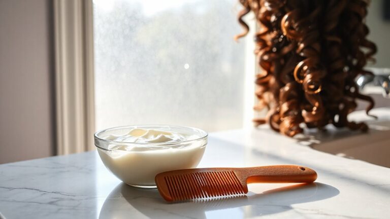 gentle curly hair detangling