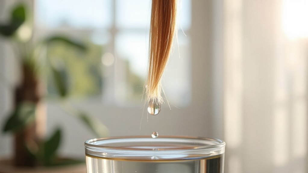 hair porosity home test