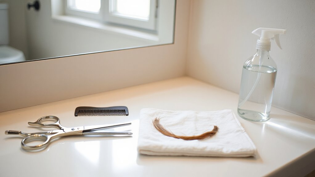 home hair trimming guide