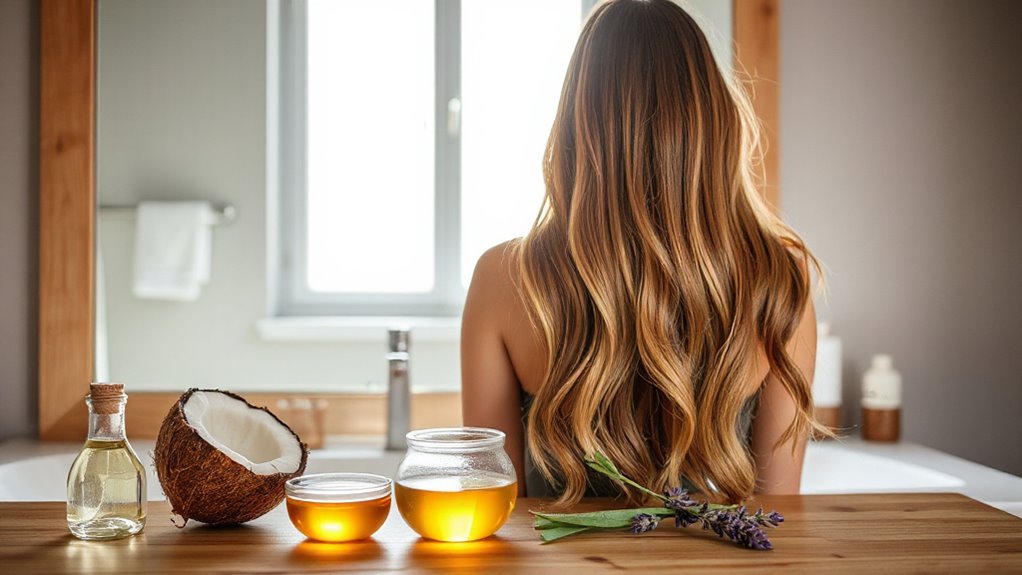 natural hair straightening methods