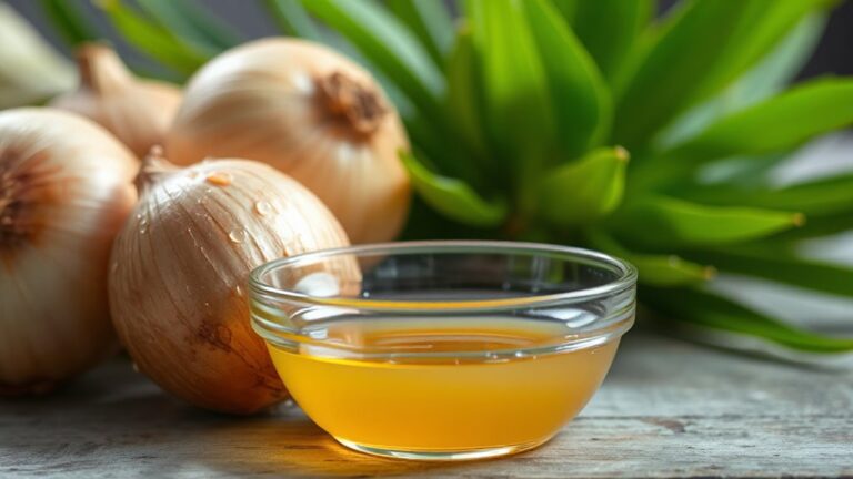 onion juice promotes hair growth