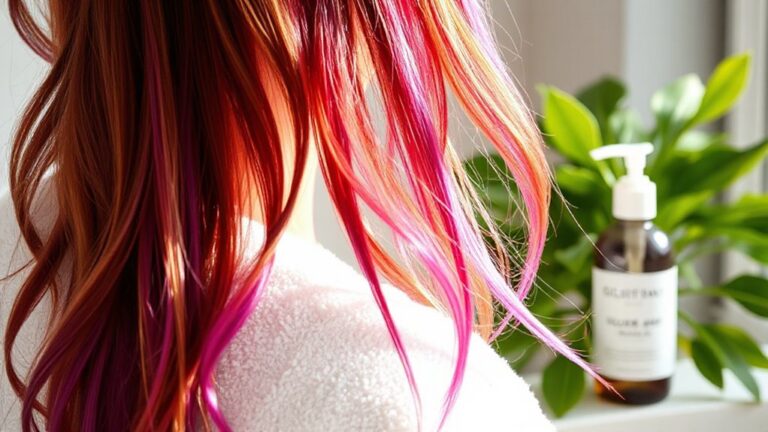 preserve vibrant hair color