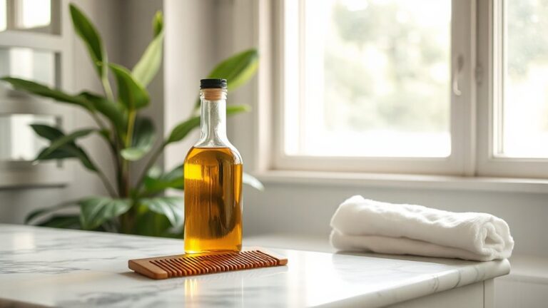 proper application of hair oil