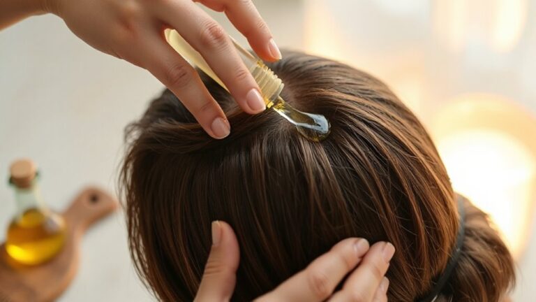 proper scalp oiling technique