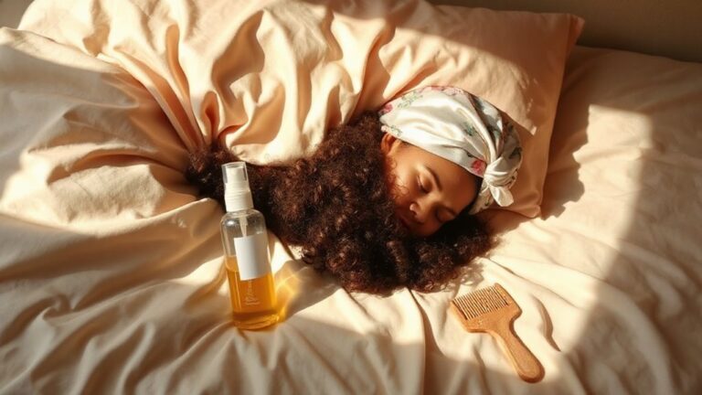 protect curls while sleeping