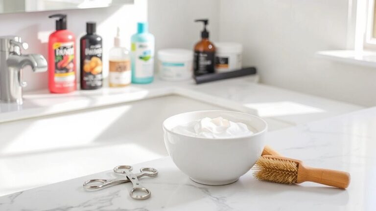 removing hair dye tips