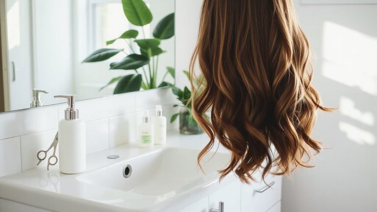 removing perm from hair