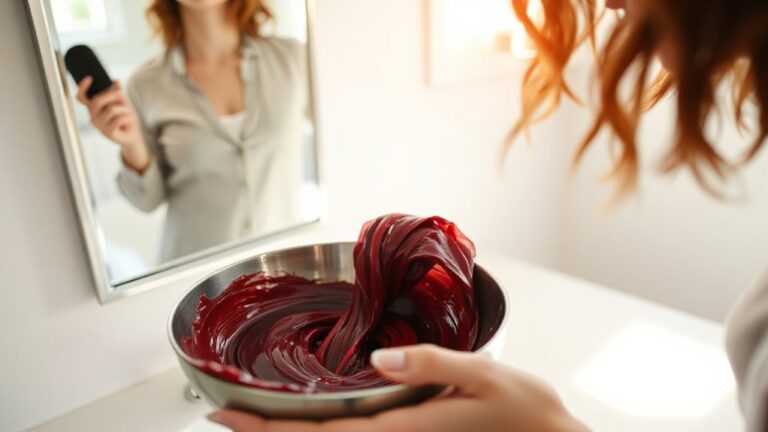 safe home hair dyeing