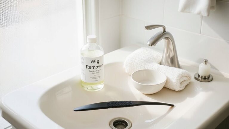 safely remove wig glue