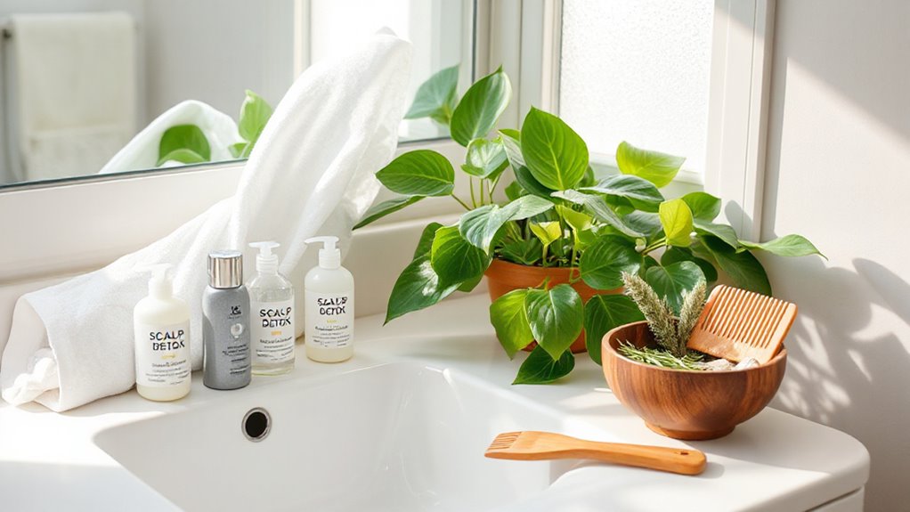 scalp detox for healthy hair