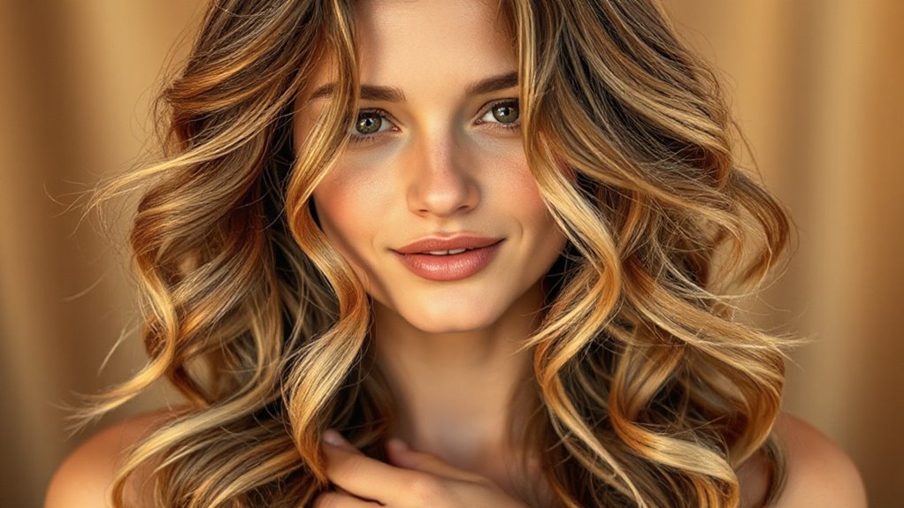 scrunch hair for waves