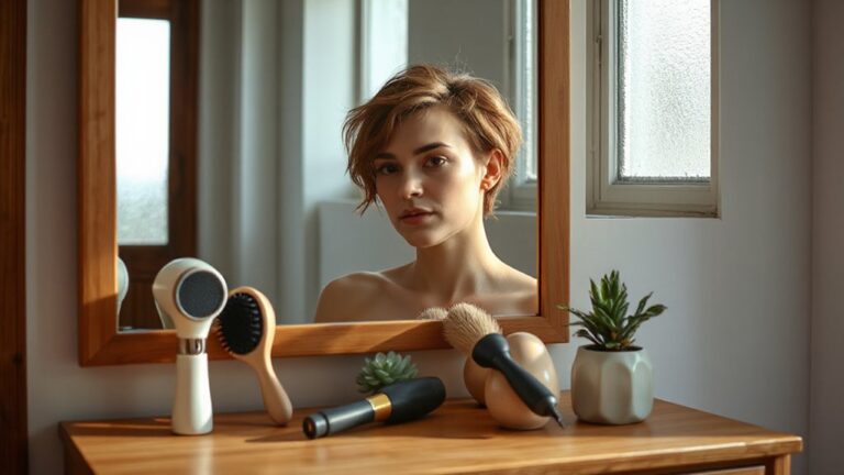 short hair styling tips