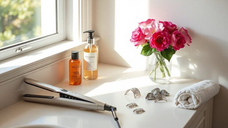 silk press hair tutorial