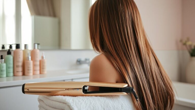 silky straight hair tips