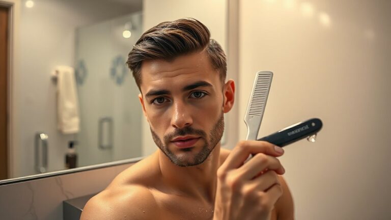 slick back hair tips