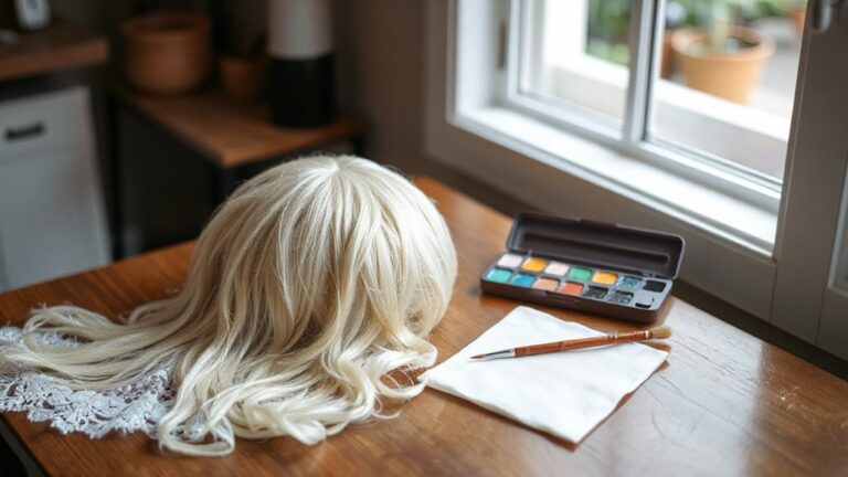 tinting wig lace techniques